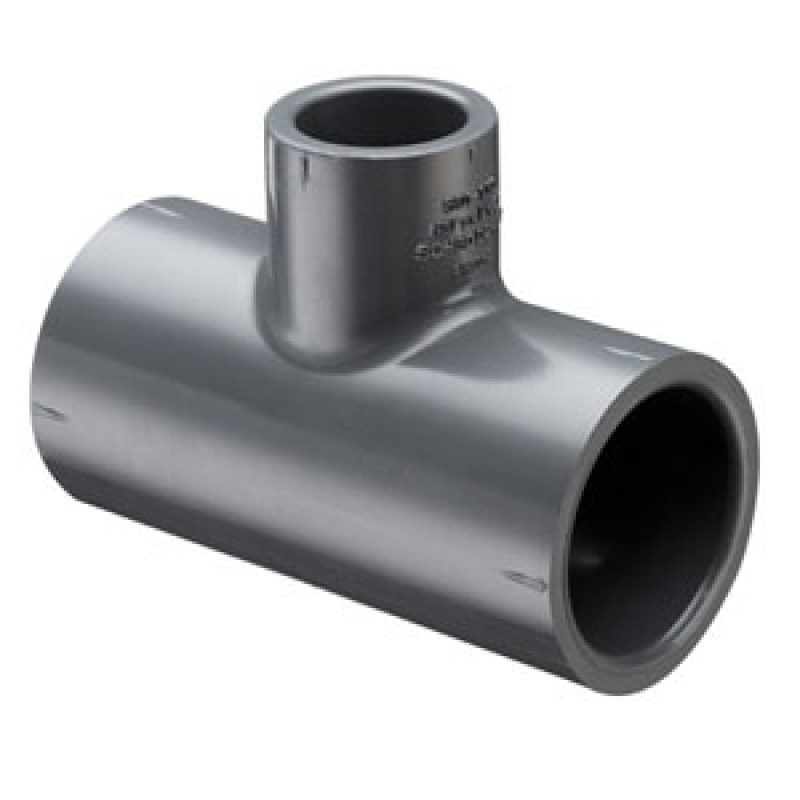 Tee - Reducing (Socket x Socket x Socket) PVC-SCH-80