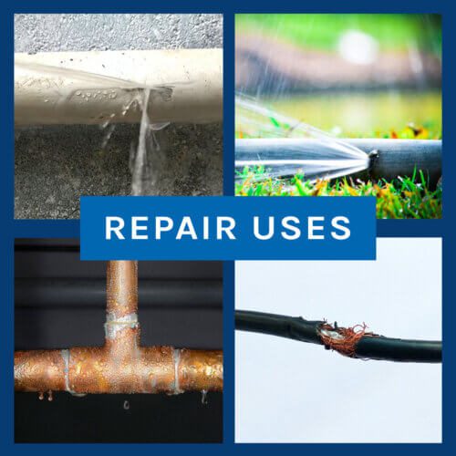 CINTA SILICONA NEGRA REPARADORA FUGAS 1"/10FT - Imagen 3