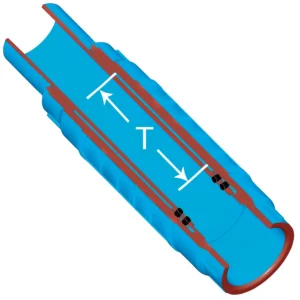 EverTUFF® TURF™ PVC Repair Coupling - Spigot x Socket