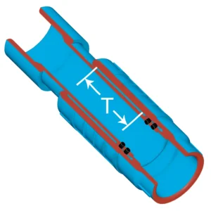EverTUFF® TURF™ PVC Repair Coupling - Short, Socket x Socket