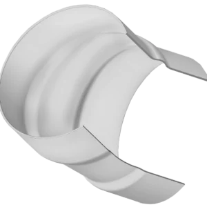 PVC Low Head PIP Fabricated 22-1/2° Elbow