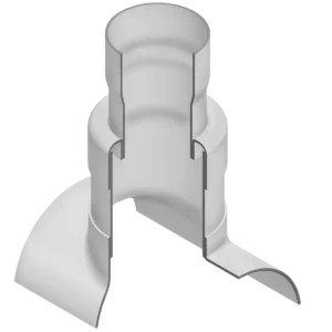 PVC Low Head PIP Fabricated Vent Base