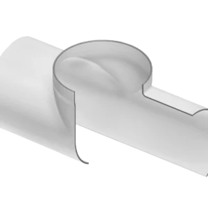 PVC Low Head PIP Fabricated Same Size Saddle