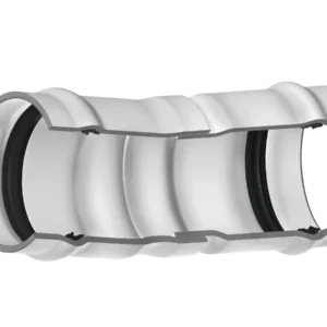 PVC 80, 100 & 125 PSI PIP Fabricated 11-1/4° Elbow (Gasket x Gasket)