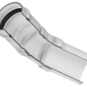 PVC Class 100, 125, 160 & 200 IPS Fabricated 30° Elbow (Gasket x Spigot)