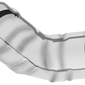 PVC Class 100, 125, 160 & 200 IPS Fabricated 45° Elbow (Gasket x Gasket)