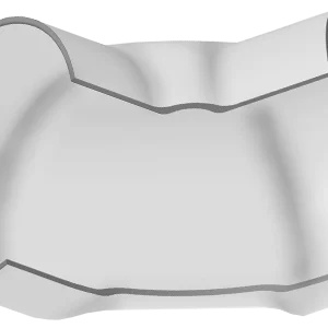 PVC Class 63, 100, 125, 160 & 200 IPS Fabricated 60° Elbow (Socket x Socket)