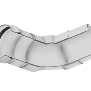 PVC Class 100, 125, 160 & 200 IPS Fabricated 60° Elbow (Gasket x Spigot)