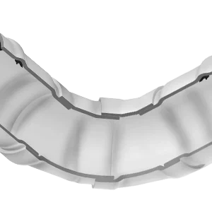 PVC Class 100, 125, 160 & 200 IPS Fabricated 90° Elbow (Gasket x Gasket)