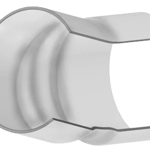 PVC Class 63, 100, 125, 160 & 200 IPS Fabricated 15° Elbow (Socket x Socket)