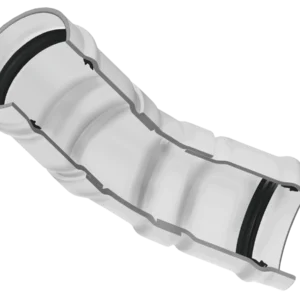 PVC Class 100, 125, 160 & 200 IPS Fabricated 30° Elbow (Gasket x Gasket)