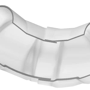 PVC Class 63, 100, 125, 160 & 200 IPS Fabricated 90° Elbow (Socket x Socket)