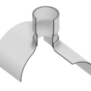 PVC Low Head PIP Fabricated Stub Saddle