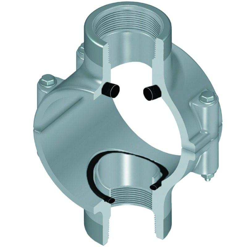 Collarin NPT/EPDM/ZINC